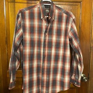 Stetson Red and Blue Plaid Men's Shirt